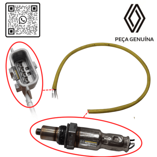 RN 07703R SONDA LAMBDA PRE - MOTOR 1.6 16V H4M - 2015 EM DIANTE - CAPTUR_DUSTER_OROCH_LOGAN II_SANDERO II 226907703R -3-